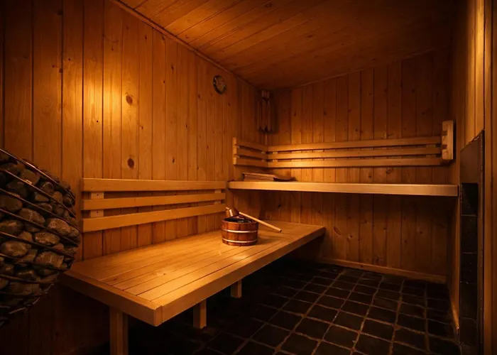 Wellness Tuin - Boudoir - Ultieme Partner Beleving - Indoor Jacuzzi En Openhaard En Prive Sauna - In Romantische Stijl - Gratis Fles Prosecco & Leuke Partner Connect Box ! *